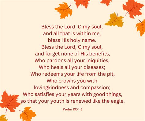 Psalm 103 1 5