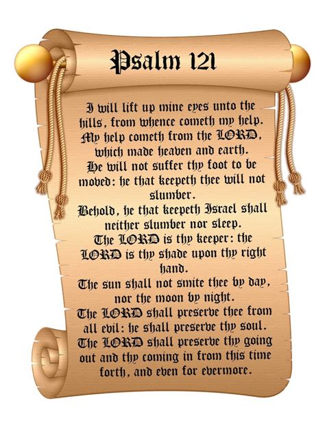 psalm 121 good news bible