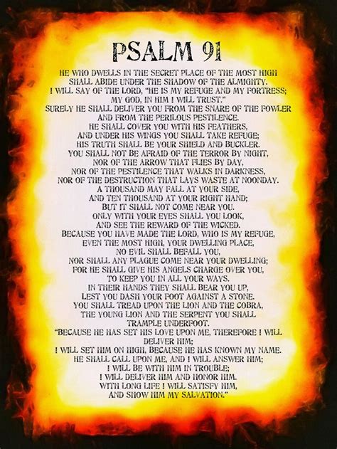 psalm 91 niv 1984