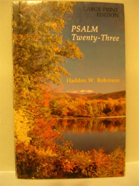Psalm Twenty Three