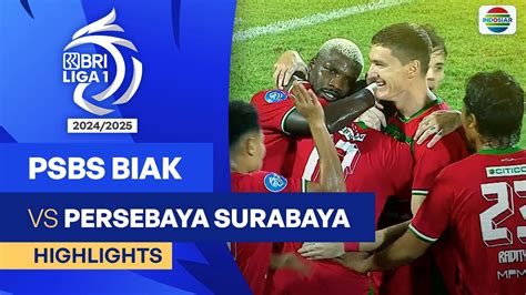 PSBS BIAK VS PERSEBAYA TIMELINE：Jadwal Liga 1 Hari Ini PS Barito Putera vs PSBS Biak, Cek Link