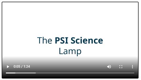 Psi Science Lamp Geiger Science Lamp - Science Lamp
