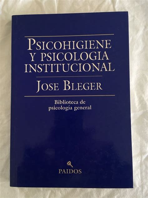 psicologia institucional bleger pdf
