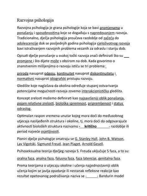 Psihologija Scribd