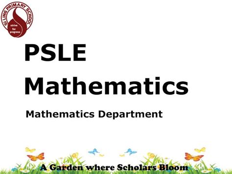 Read Online Psle Mathematics Moe 