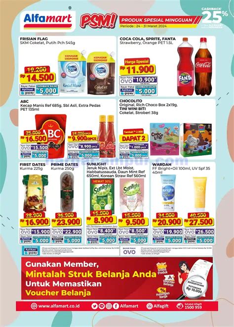 PSM 16 MARET 2024 ALFAMART：Buruan Serbu! Katalog Promo Alfamart Terbaru, Ada Diskon