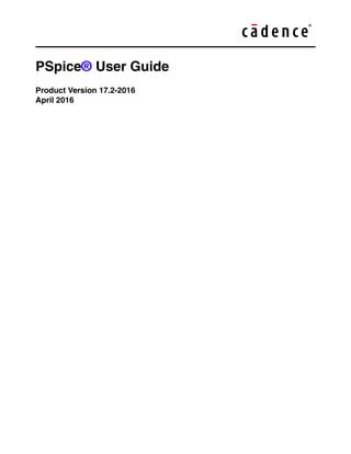 Pspice User S Guide
