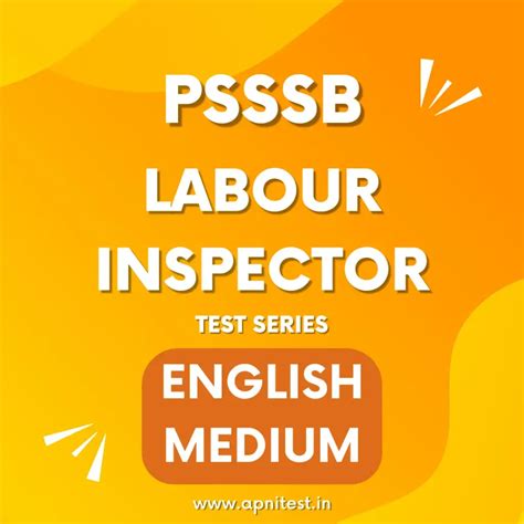 Psssb Labour Inspector