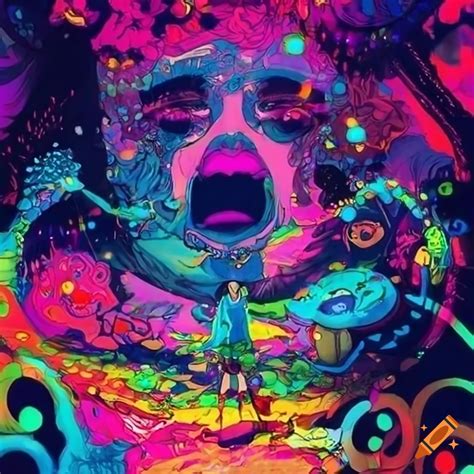 psychedelic Art, Psychedelic, Anime