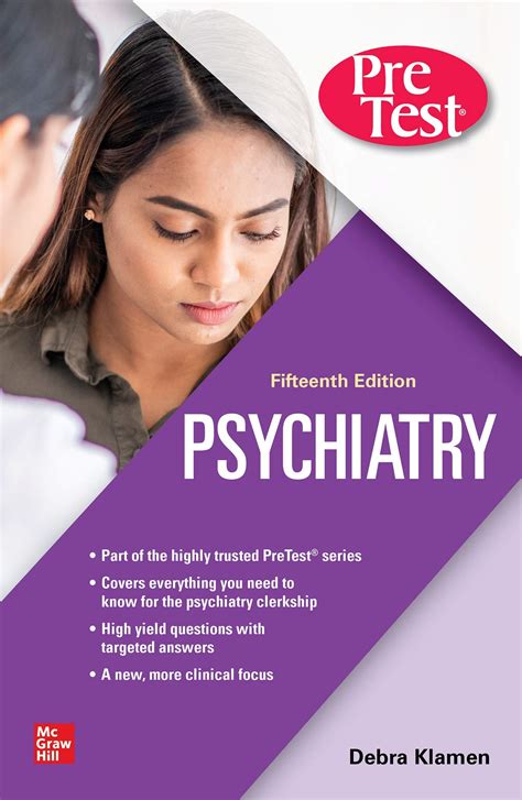 Full Download Psychiatry Pretest Self Assessment And Review 