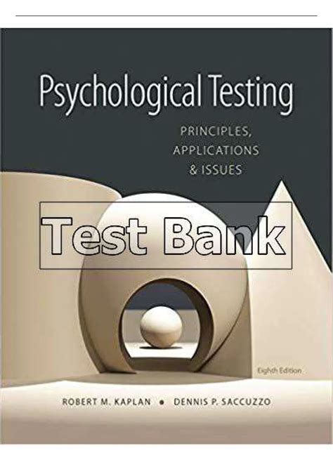 Read Psychological Testing Kaplan 8Th Edition 