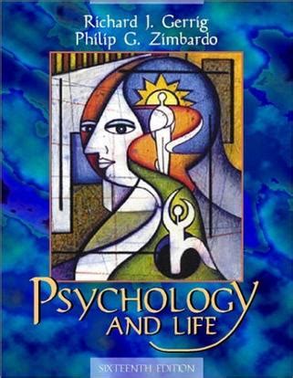 Read Psychology And Life 16Th Edition 