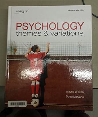 Read Online Psychology Themes And Variations Second Canadian Edition 