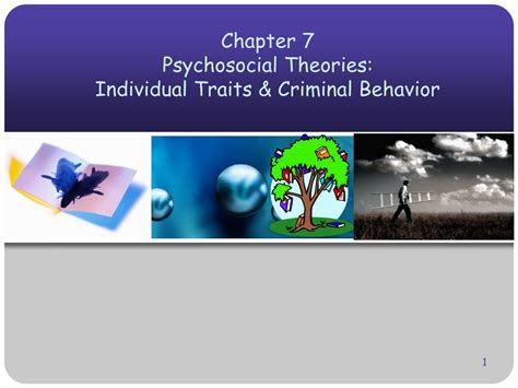 Read Psychosocial Theories Individual Traits And Criminal Behavior 