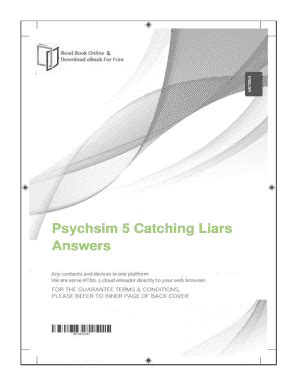 Read Online Psychsim 5 Catching Liars Answers 