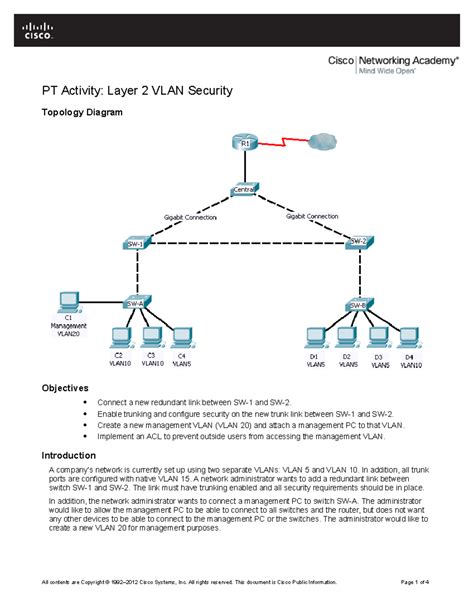 Pt Activity Layer 2 Vlan Security Answers