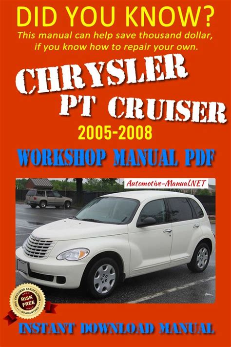 Full Download Pt Cruiser Owners Pdf Manual 