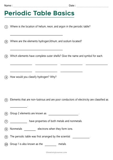 Ptablecom Worksheet