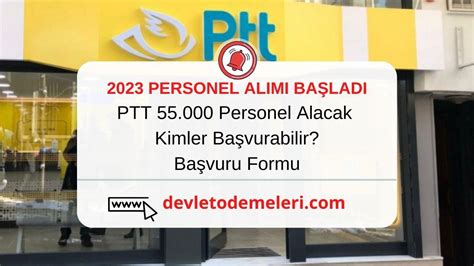 ptt.gov.tr duyurular personel alımı