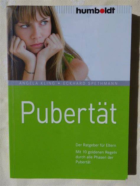 pubertat der ratgeber fur eltern mit 10 goldenen