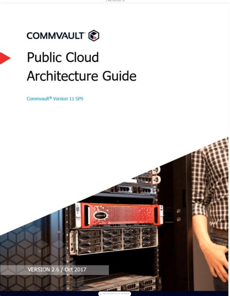 Public Cloud Architecture Guide Commvault