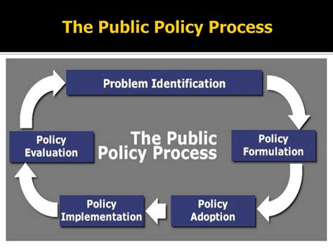 Public Policy Making Process And Principles