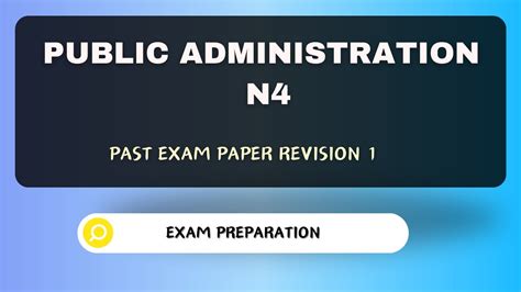 Download Public Administration N4 Final Exam Question Paper 