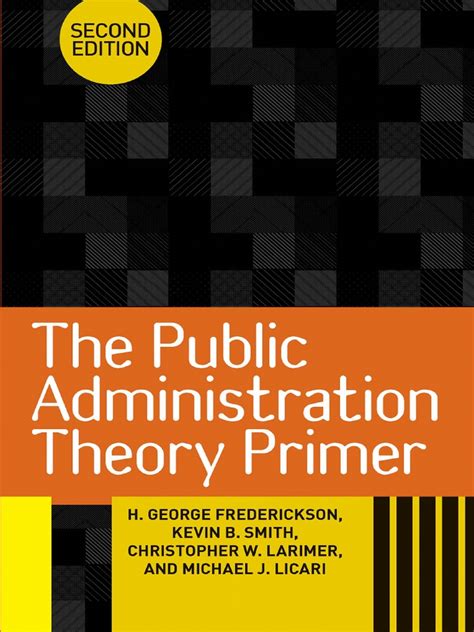 Download Public Administration Theory Primer Download Free Pdf Books About Public Administration Theory Primer Or Use Online Pdf Viewer 