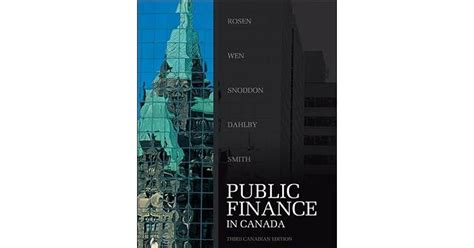 Full Download Public Finance In Canada 4Th Editionrosen 
