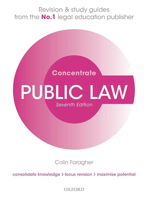 Read Public Law Concentrate Law Revision And Study Guide 