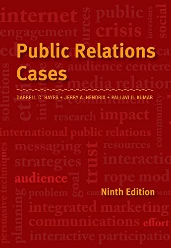 Download Public Relations Cases 9Th Edition 