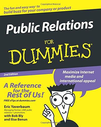 Read Online Public Relations For Dummies 2Nd Edition 