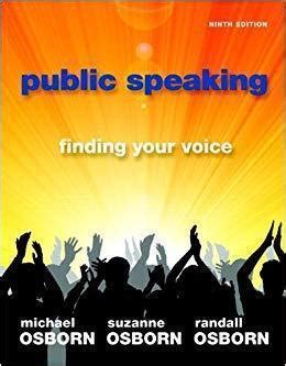 Download Public Speaking Finding Your Voice 9Th Edition 