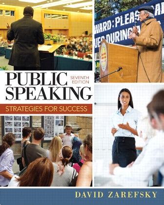 Read Public Speaking Strategies For Success 7Th Edition 