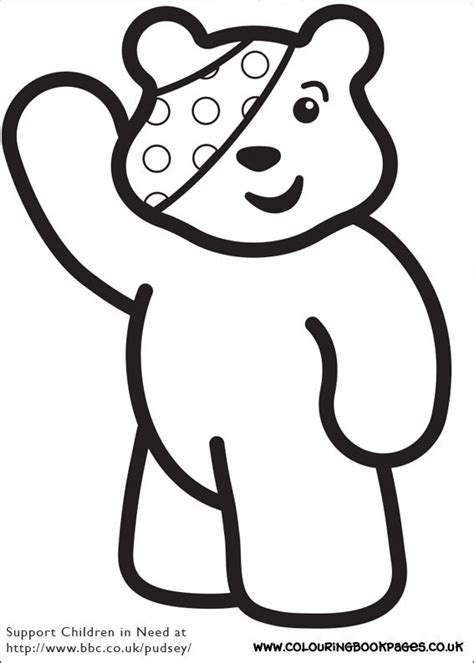 Pudsey Colouring In Sheet Children In Need The Children In Need Activity Sheets - Children In Need Activity Sheets