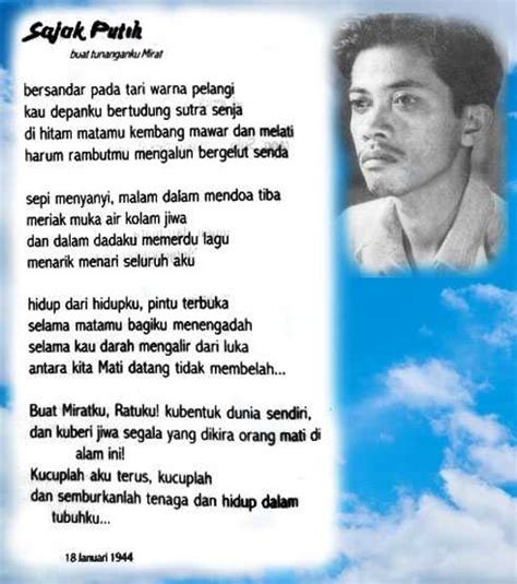 puisi cinta karya chairil anwar biography