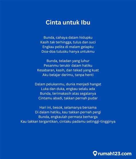 PUISI IBU SINGKAT 4 BAIT - 10 Puisi untuk Ibu yang Menyentuh Hati & Penuh Kasih Sayang