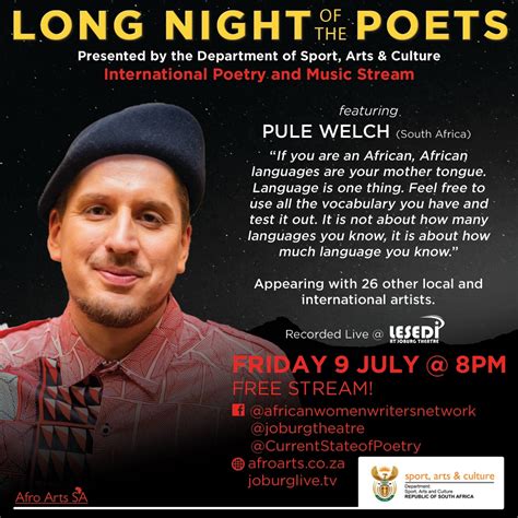 pule welch biography examples