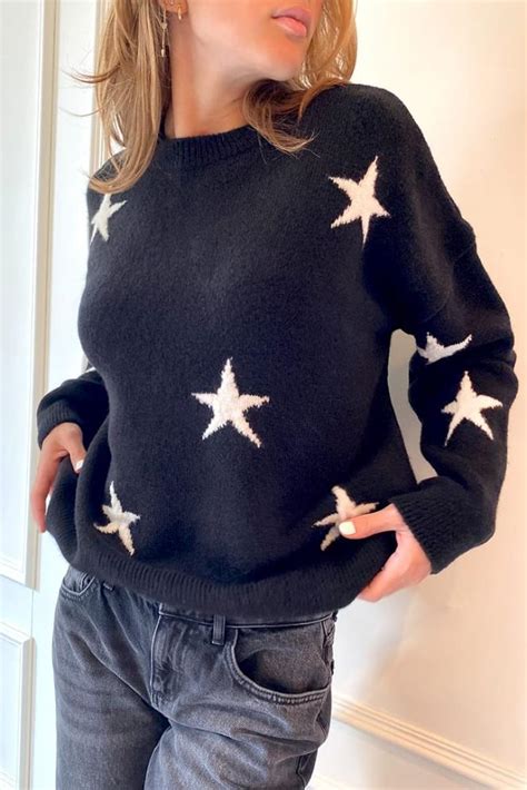 pull etoiles femme
