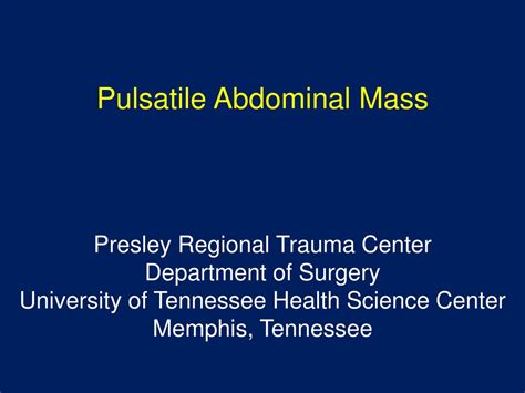 pulsatile abdominal mass nbme 16
