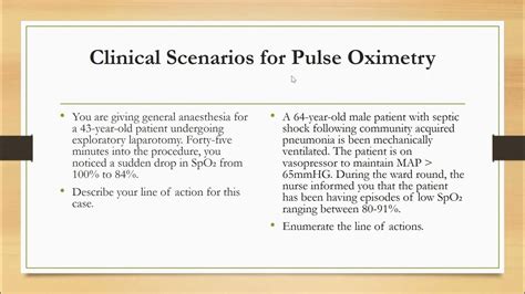 Pulse Oximetry Principles Practice In Anaesthesia