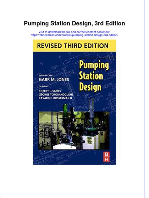 Read Pumping Station Design 3Rd Edition 