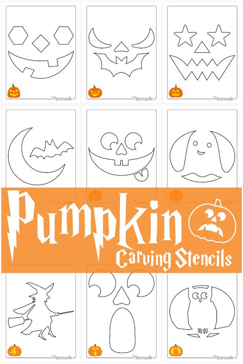 Pumpkin Carving Ideas Templates