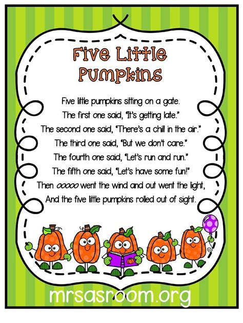 Pumpkin Poems For First Grade   Best Pumpkin Activities For Elementary Students In First - Pumpkin Poems For First Grade