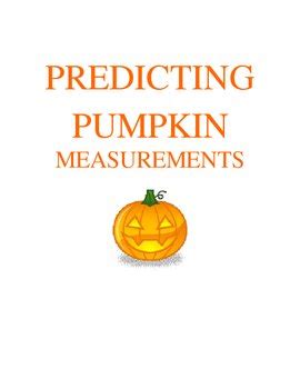 Pumpkin Prediction Teaching Resources Teachers Pay Teachers Tpt Pumpkin Prediction Worksheet Kindergarten - Pumpkin Prediction Worksheet Kindergarten