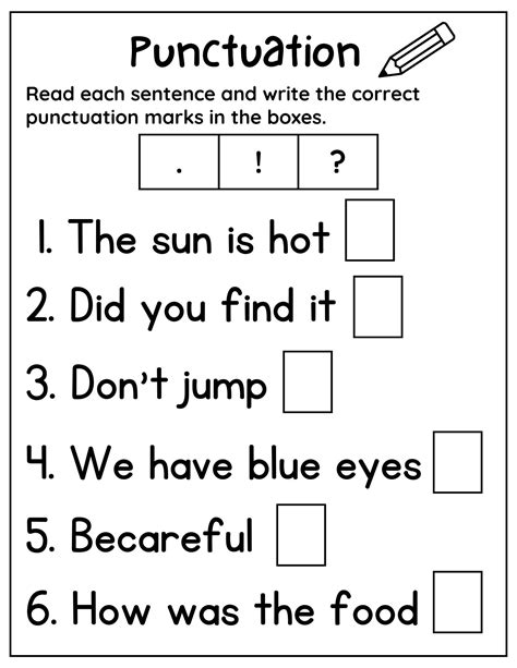Punctuation Practice Worksheet   Punctuation Practice Free Worksheet For Kids Skoolgo - Punctuation Practice Worksheet