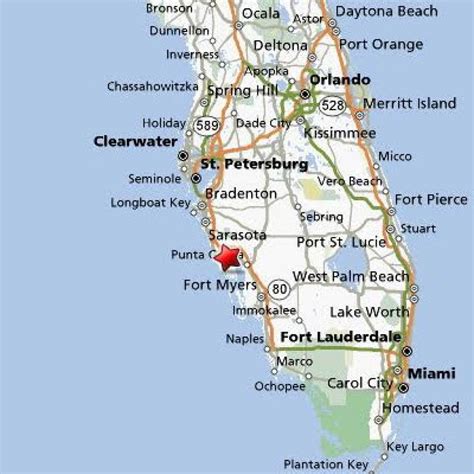 punta gorda florida map