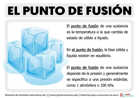 Punto De Fusion