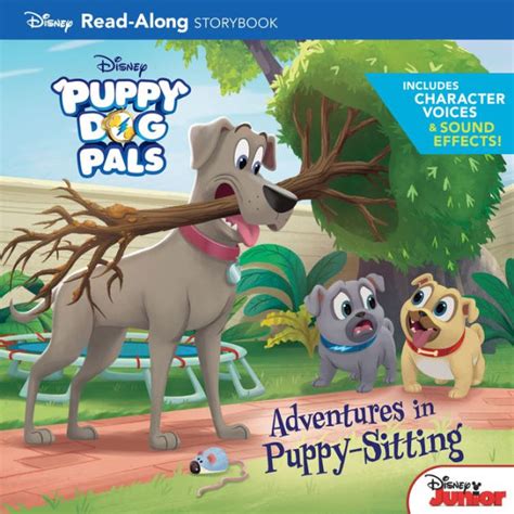 Read Online Puppy Dog Pals Read Along Storybook And Cd Adventures In Puppy Sitting 