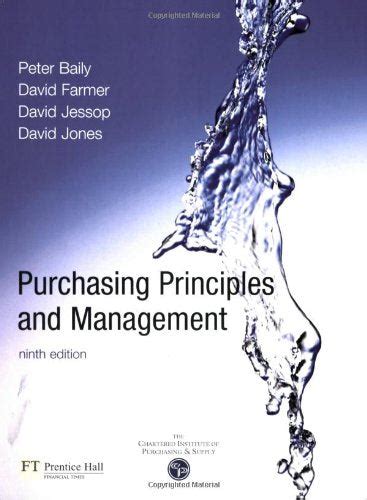 Purchasing Principles And Management 9th Edition